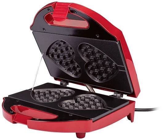 Vaflovač Giles & Posner 12 750 W červený