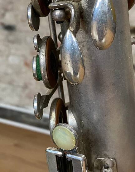 Selmer Jazz Legend Steve Grossman's Selmer Cigar Cutter Tenor Silver Plated!