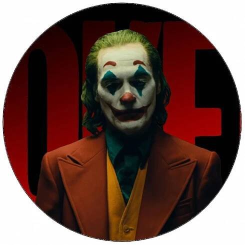 Jedlý papír Joker klaun 19,5 cm Pictu Hap - OzdobDort.cz 