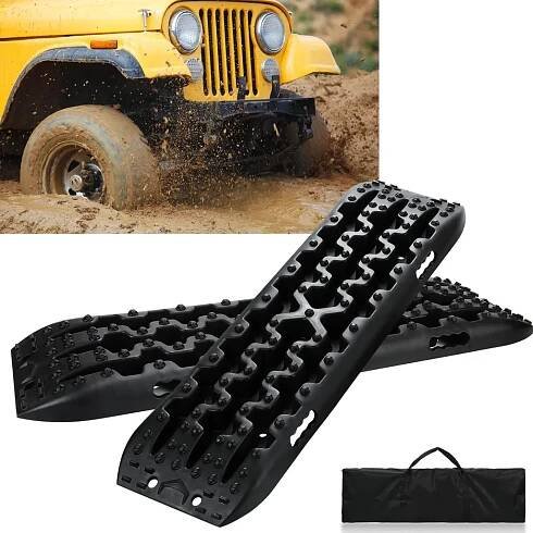 Obrázek produktu pro Jiubiaz 2X Recovery Boards Pískové desky Offroad Approach 10 tun s úložnou taškou