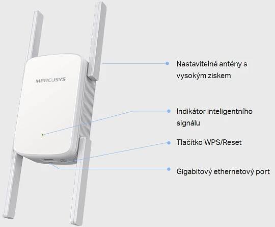 WiFi extender TP-Link Mercusys ME50G