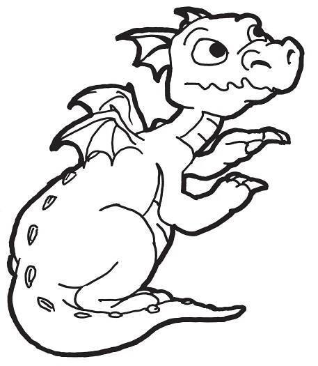 Free Printable Dragon Coloring Pages For Kids