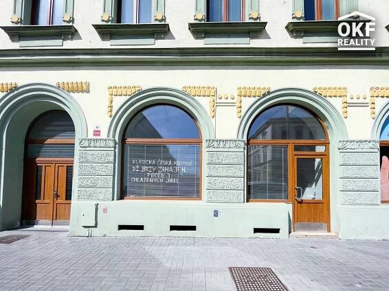 Pronájem obchodního prostoru 66 m⊃2; - ul. Komenského, Přerov | OKF REALITY investiční, s.r.o.