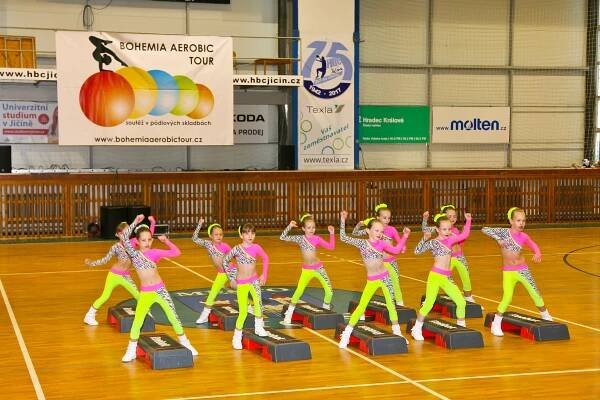 Fotodokumentace z 2.kola 8.4.2017 v Jičíně - Bohemian Aerobic Tour