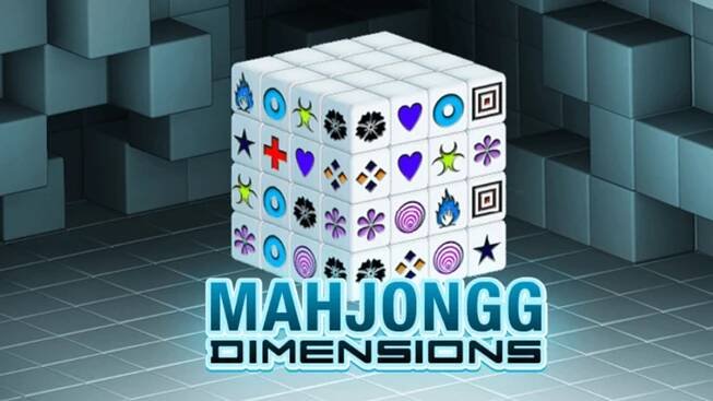 Bereit für die dritte Dimension? Dann ist dieses besondere Mahjongg das richtige für Sie