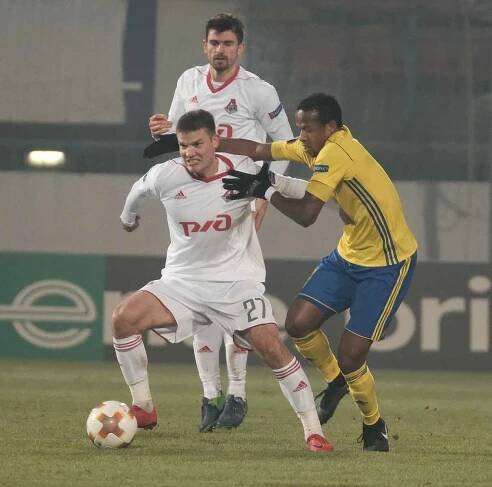 Evropská liga v Olomouci: Zlín padl s Lokomotivem 0:2