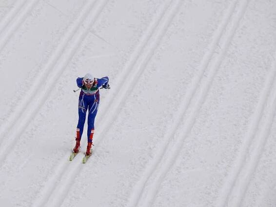 Českým reprezentantkám se štafeta na 4x5 km nepovedla. Obsadily až 13. místo. 