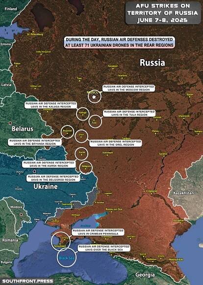 Military Situation In Ukraine On June 8, 2025 (Maps Update)
