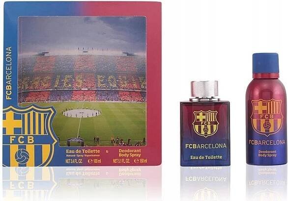 EP Line FC Barcelona EDT 100 ml + deospray 150 ml dárková sada