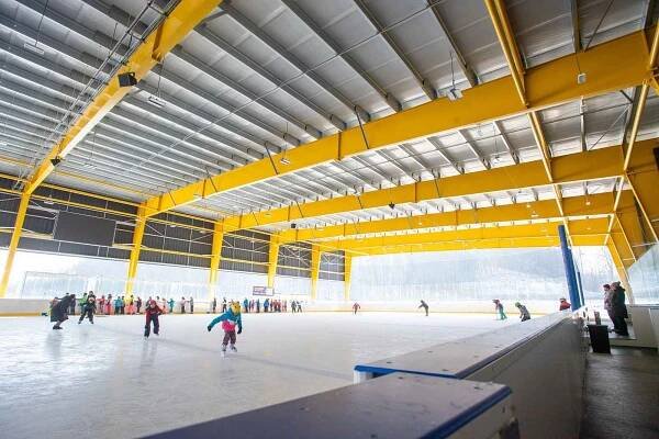 Zastřešený zimní stadion, 17. února 2025, Žamberk.