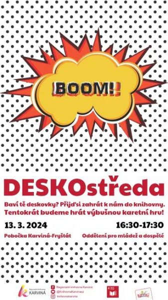 DESKOstředa – Regionální knihovna Karviná
