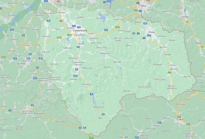 Moravskoslezský kraj - okres Frýdek - Místek - GALERIE: Mapy okresů v Moravskoslezském kraji (5/6)