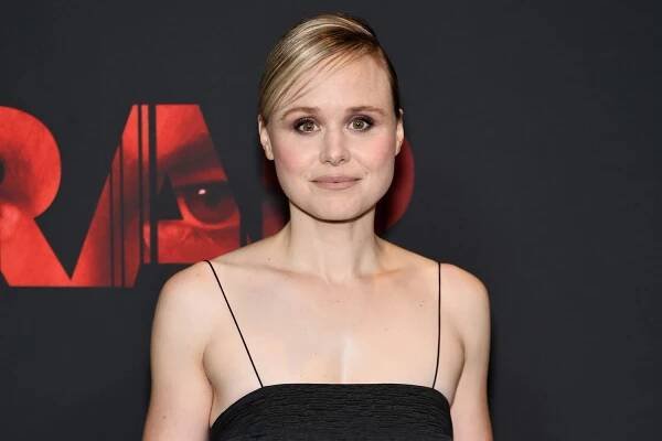 NEW YORK, NEW YORK - JULY 24: Alison Pill attends the "Trap" world premiere at Alice Tully Hall on July 24, 2024 in New York City. (Photo by Theo Wargo/Getty Images)