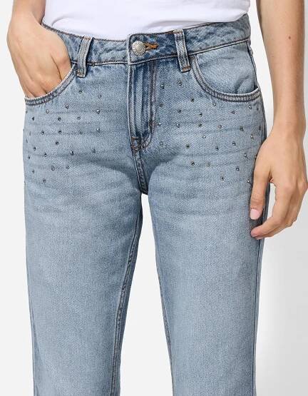 Džíny - Rozšířený střih Bootcut Fit - modra