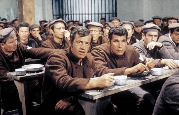 Jean-Paul Belmondo, Michel Constantin - Smůla - Z filmu