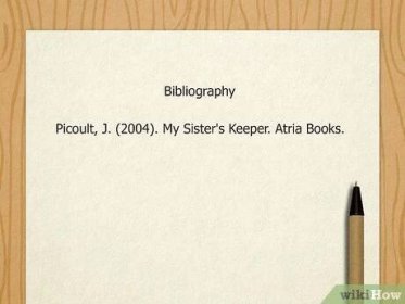 Step 8 Include a bibliography, if required.