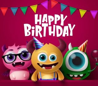 free birthday wishes images for kids