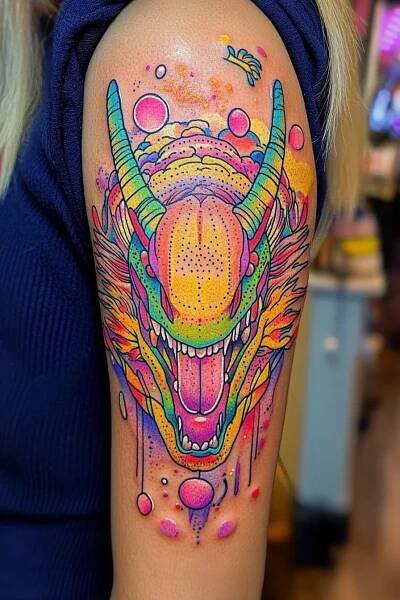 Mysterious Hannya Tattoo Artistry - Flash Your Tat - Tattoo Design Inspiration
