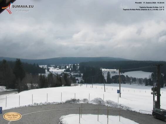 Změny počasí letošního dubna - Šumava.eu - webkamery, zpravodajství, počasí, uzdravuje,