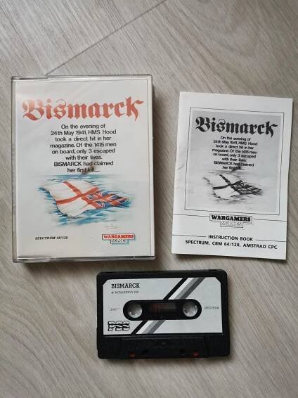 Originální hra Bismarck pro ZX Spectrum - Počítače a hry