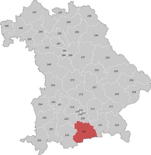 Bundestagswahlkreis Bad Tölz-Wolfratshausen – Miesbach – Wikipedia