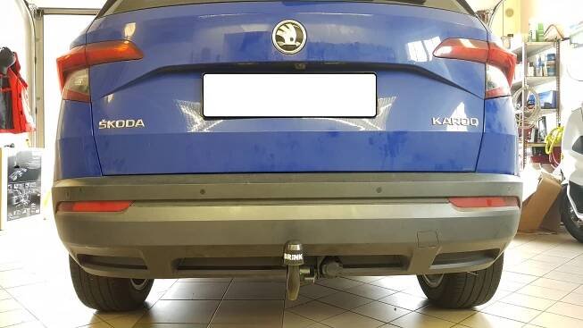 Škoda Karoq - tažné zařízení Brink systém BMA + 13 pin od Erich Jaeger - fatomas.cz