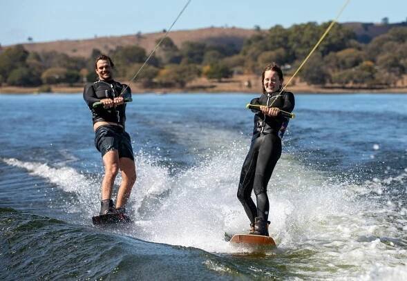‼️ Camping is this weekend ‼️

We’ll spend the weekend skiing, wakeboarding, wakesurfing and tubing. *riding will be charged according to normal club rates.

Don’t know what Lake Moogerah is?
It’s a fresh water lake about an hour 1/