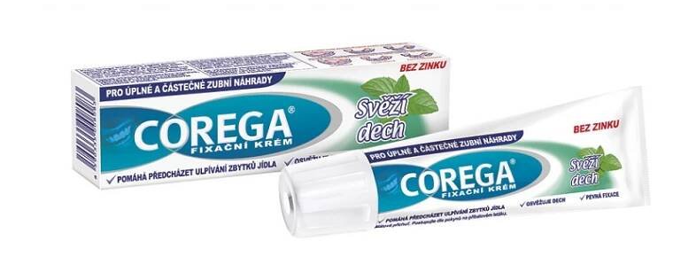 Corega Fixačný krém | Lekáreň Tabletka - Zdravmatsk, s.r.o.
