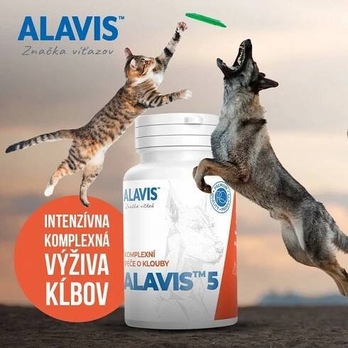 ALAVIS 5 pre psov a mačky 90 tbl.
