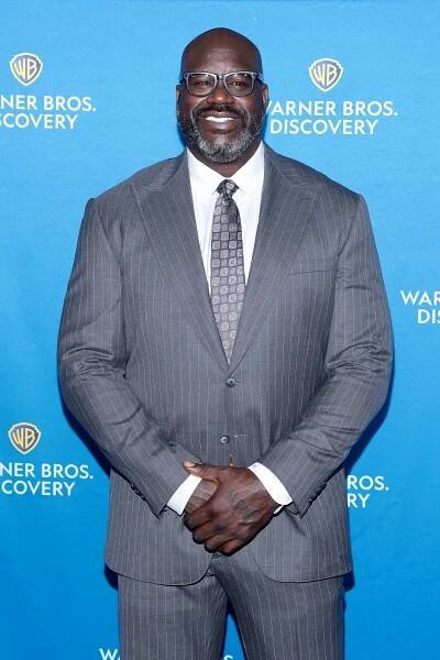 Shaquille O'Neal at Warner Bros. Discovery Upfront.