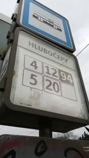 Velká Chuchle - Hlubočepy - Pěší stezky