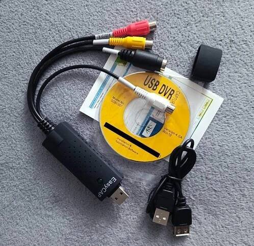 USB video grabber Windows 7/8/10/11, převod VHS do digitálního záznamu