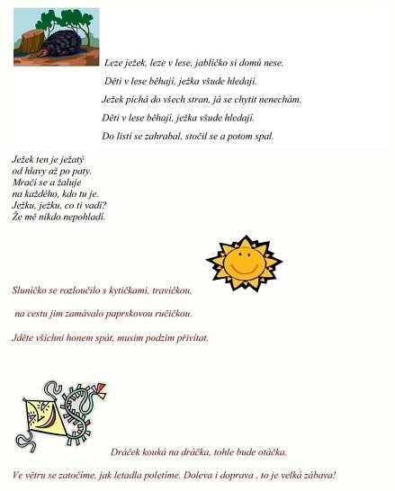 an image of a poem written in spanish with pictures of animals and people on it