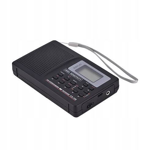 PLNOROZSAHOVÉ RÁDIO FM/AM/SW/LW/TV, RÁDIOVÝ PŘIJÍMAČ SE SLUCHÁTKY Stav balení originální