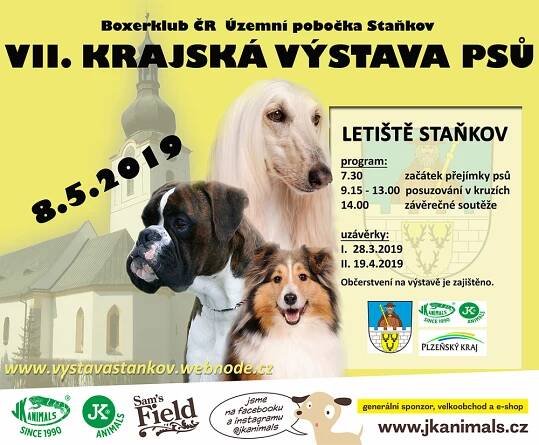 VII. krajská výstava psů, Staňkov | JKANIMALS.cz 