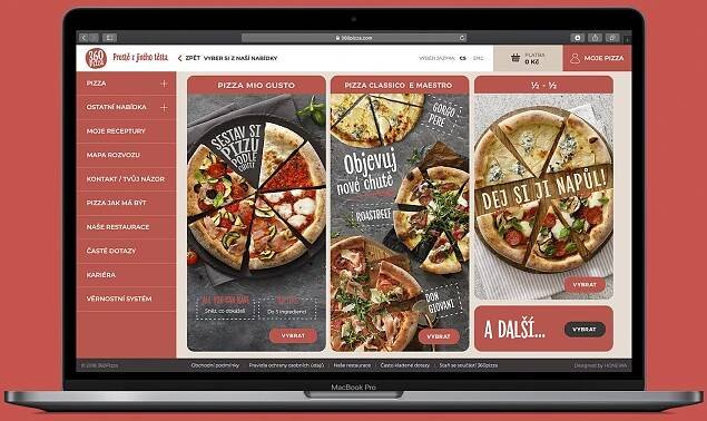 app brand logo Pizza print Web