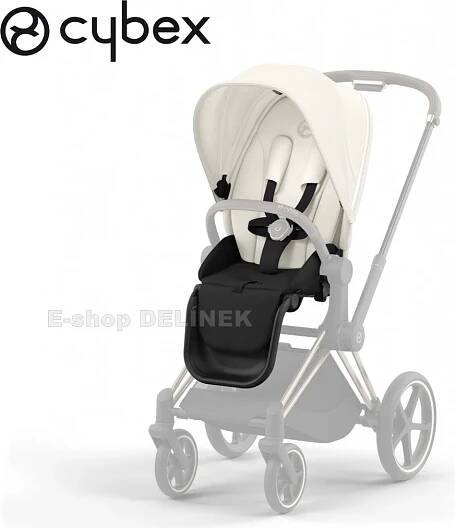 Cybex Platinum Priam Seat Pack Off White