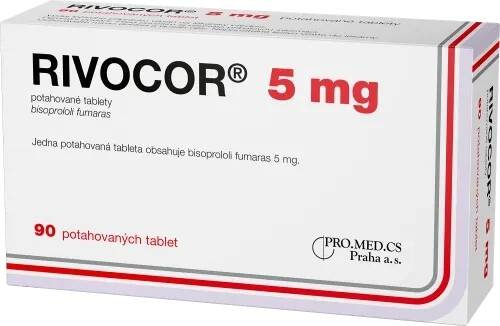 RIVOCOR 5 mg potahované tablety