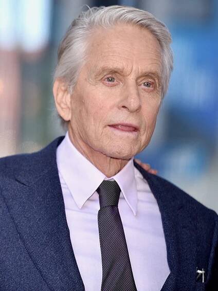 Michael Douglas Shows Red Hair Makeover, Out With Catherine Zeta-Jones – Hollywood Life