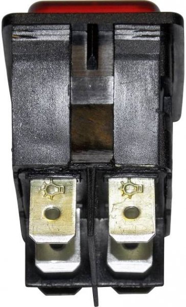 kolébkový spínač s aretací Arcolectric (Bulgin Ltd.) C6057ALFAB, 24 V DC/AC, 16 A, 2x vyp/zap, N/A, 1 ks