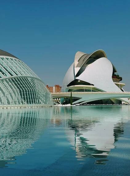bezplatná Město Umění A Věd Ve Valencii, španělsko Základová fotografie