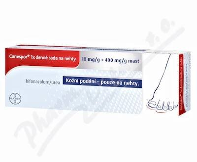Canespor 1x denně sada na nehty ung.10g+sada