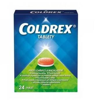 COLDREX TABLETY 1×24 tbl, proti chrípke a prechladnutiu