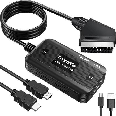 TnYoYo SCART na HDMI převodník s kabelem / 244
