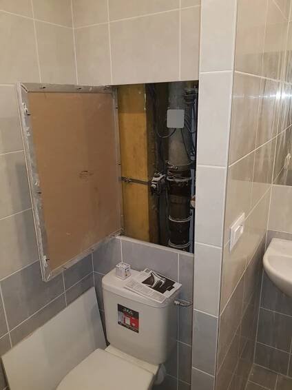 Rekonstrukce bytu 1KK | Skála - koupelny na klíč