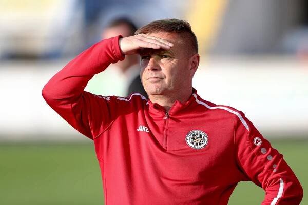 Trenér Stanislav Hejkal.