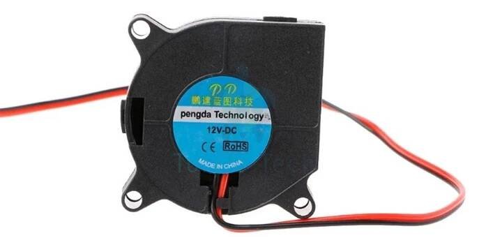 Ventilátor 12V 4020, radiální - Ventilátory a chlazení - Turtl... 