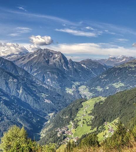 Blick nach Mayrhofen © TVB Mayrhofen, Stefan Absenger