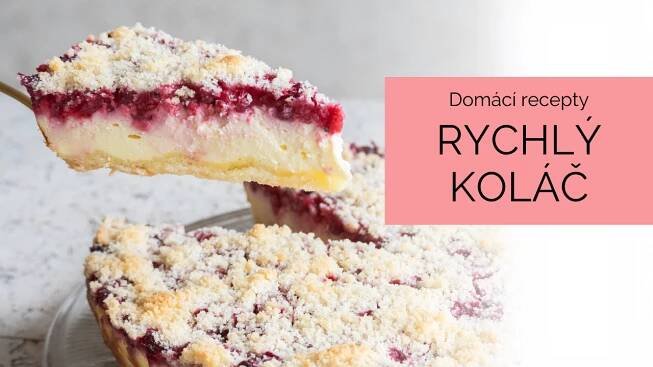 Výborný drobenkový koláč na kterém si pochutnáte: Rychlý jednoduchý recept na víkendové pečení