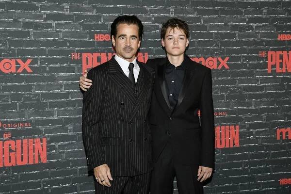 Herec Colin Farrell, a jeho syn Henry sa...